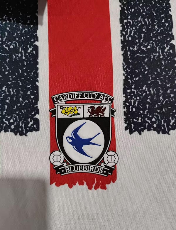 Retro 93/94 Cardiff City Home Jersey - Image 3