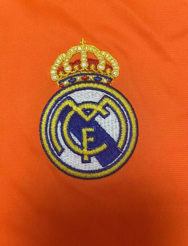 Retro 13/14 Real Madrid Third Orange Jersey Worn By Ronaldo - Image 5