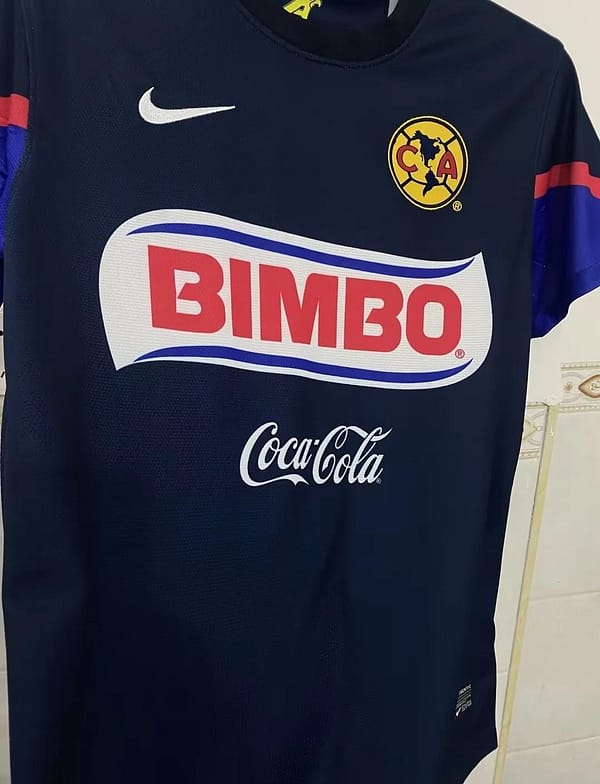 Retro 13/14 Club America Away Navy Jersey - Image 4