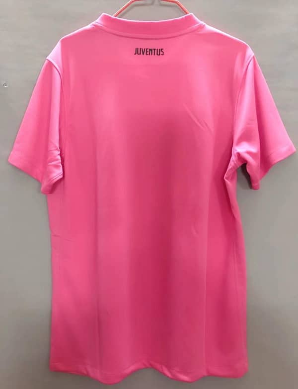 Retro 11/12 Juventus Away Pink Soccer Jersey - Image 7