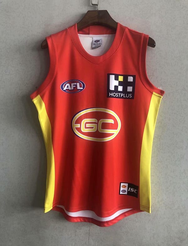 Gold Coast Suns 2020 Mens Home Football Guernsey - Image 3