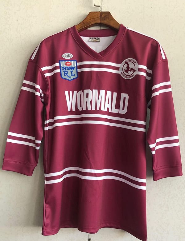 Manly Warringah Sea Eagles 1987 Men's Retro Rugby Jersey - Image 3