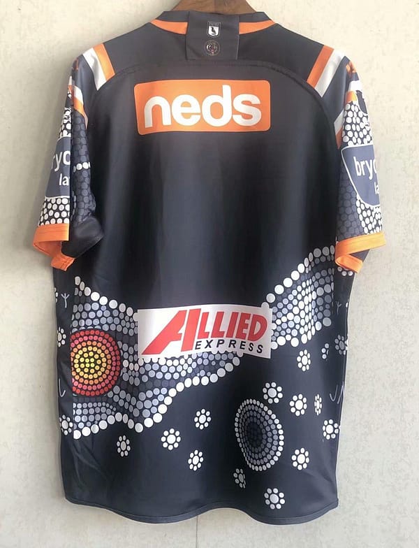 Wests Tigers 2020 Men's Indigenous Rugby Jersey - Image 4