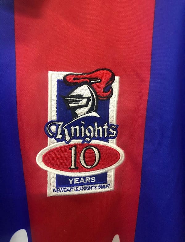 Newcastle Knights 1997 Men's Retro Rugby Jersey - Image 4