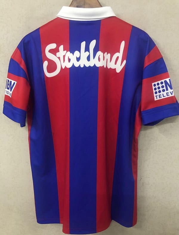 Newcastle Knights 1997 Men's Retro Rugby Jersey - Image 5