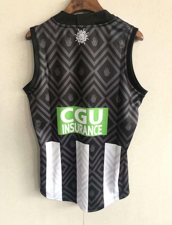 Collingwood Magpies 2020 Men's Indigenous Football Guernsey - Image 5