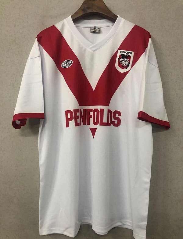 St George Dragons 1979 Retro Rugby League Jersey - Image 3
