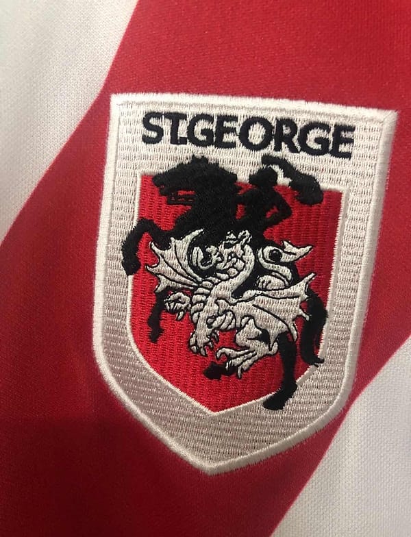 St George Dragons 1979 Retro Rugby League Jersey - Image 4