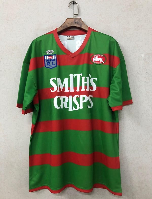 South Sydney Rabbitohs 1989 Retro Rugby Jersey - Image 3