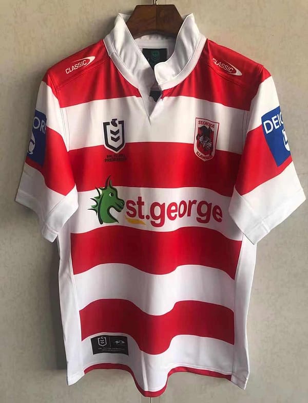 St George Illawarra Dragons 2021 Men's Heritage Rugby Jersey - Image 4