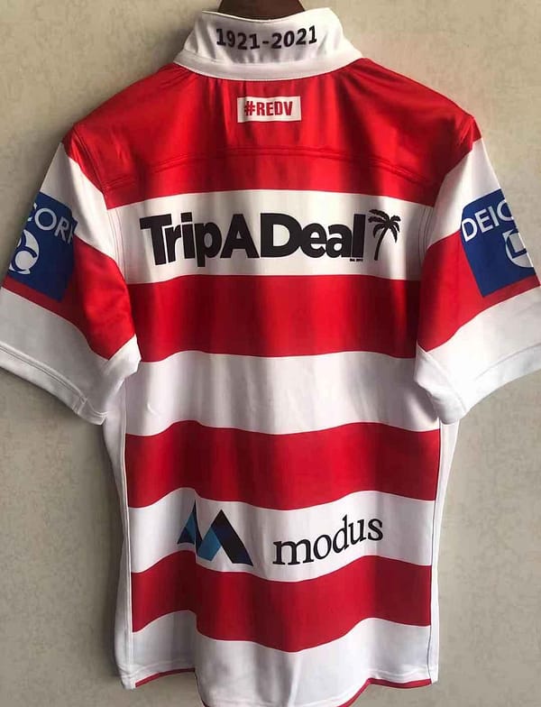 St George Illawarra Dragons 2021 Men's Heritage Rugby Jersey - Image 5