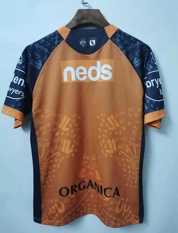 Wests Tigers 2021 Mens Indigenous Rugby Jersey - Image 5