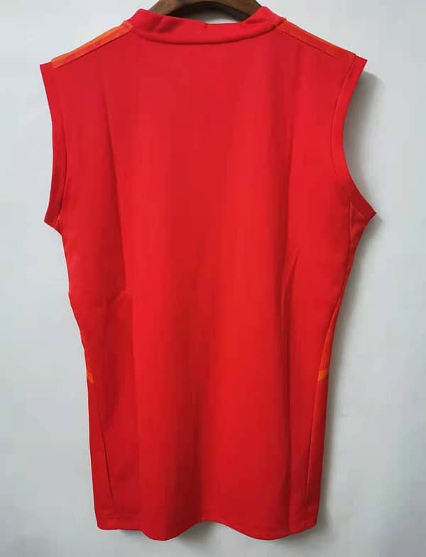 All Blacks 2021 Men's Performance Primeblue Red Singlet - Image 6