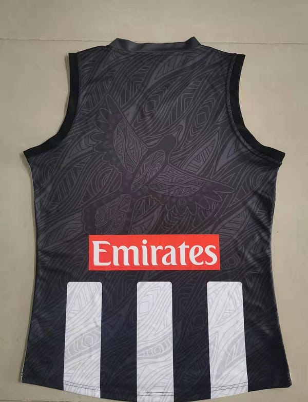 Collingwood Magpies 2021 Men's Indigenous Guernsey - Image 4