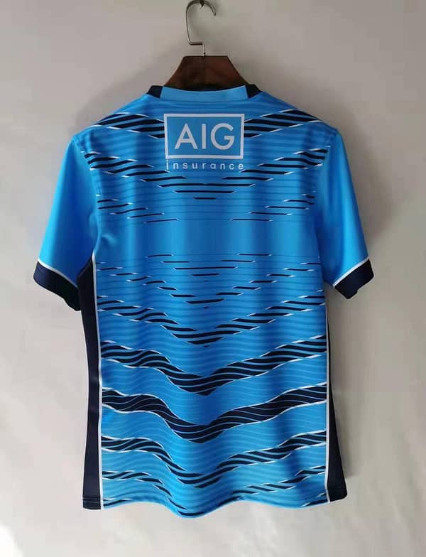 Dublin GAA 2021 Mens Training Rugby Jersey Blue - Image 10