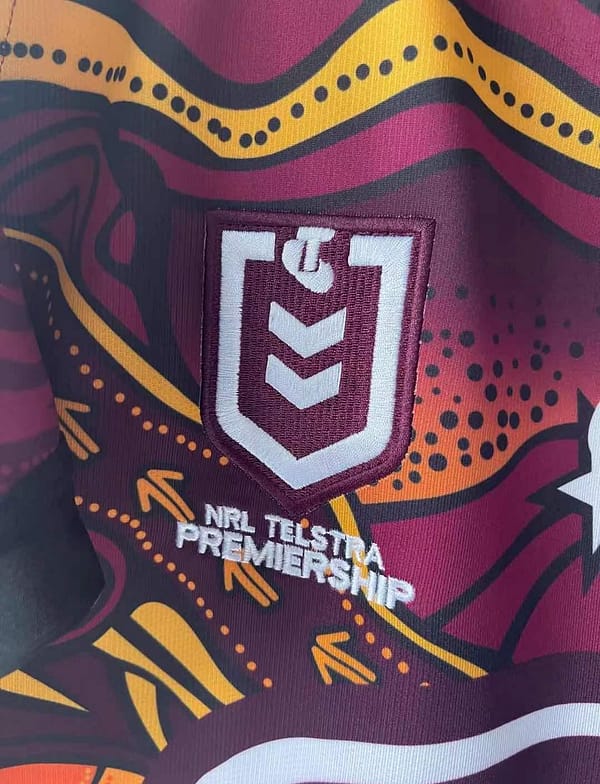 Brisbane Broncos 2021 Men's Indigenous Rugby Jersey - Image 6