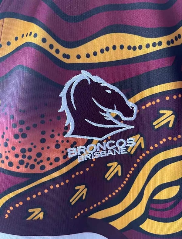 Brisbane Broncos 2021 Men's Indigenous Rugby Jersey - Image 7