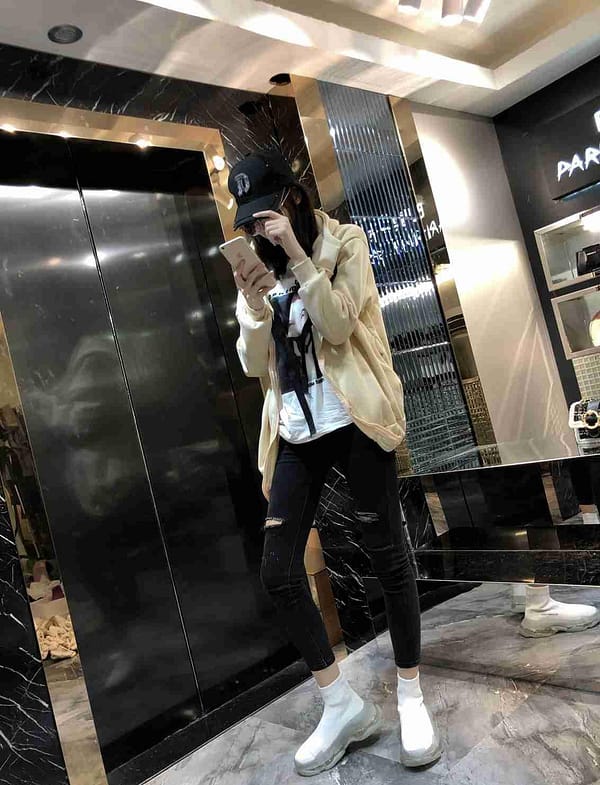 Men/Women Balenciaga Speed White Sneaker Item 6380330 - Image 7
