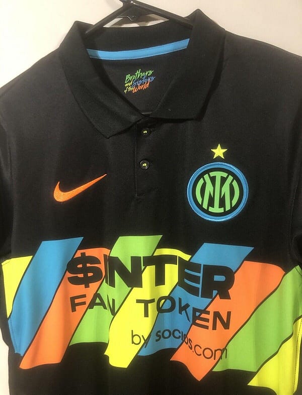 Retro 21/22 Inter Milan Third Black Jersey - Image 3