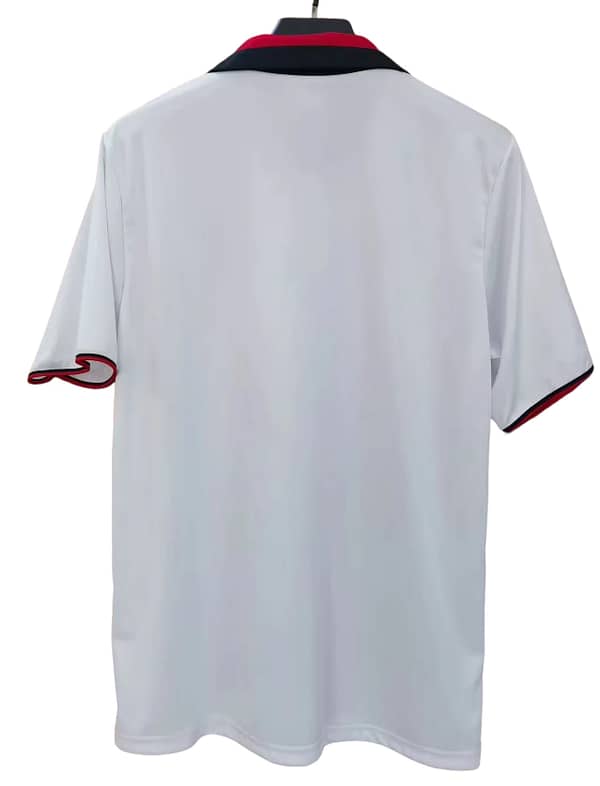 Retro 88/89 AC Miilan Away White Champion League Jersey - Image 5