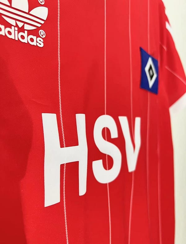 Retro 83/84 Hamburg SV Away Soccer Jersey - Image 4