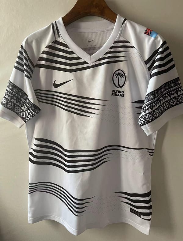 Flying Fijians 2021 Men's Home Rugby Jersey - Image 4