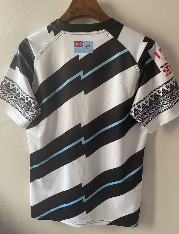 FIJI 2021 Men's Sevens Away Rugby Jersey - Image 6