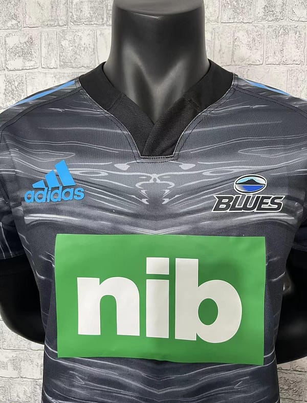 Blues 2022 Men's Super Rugby Training Jersey - Image 5