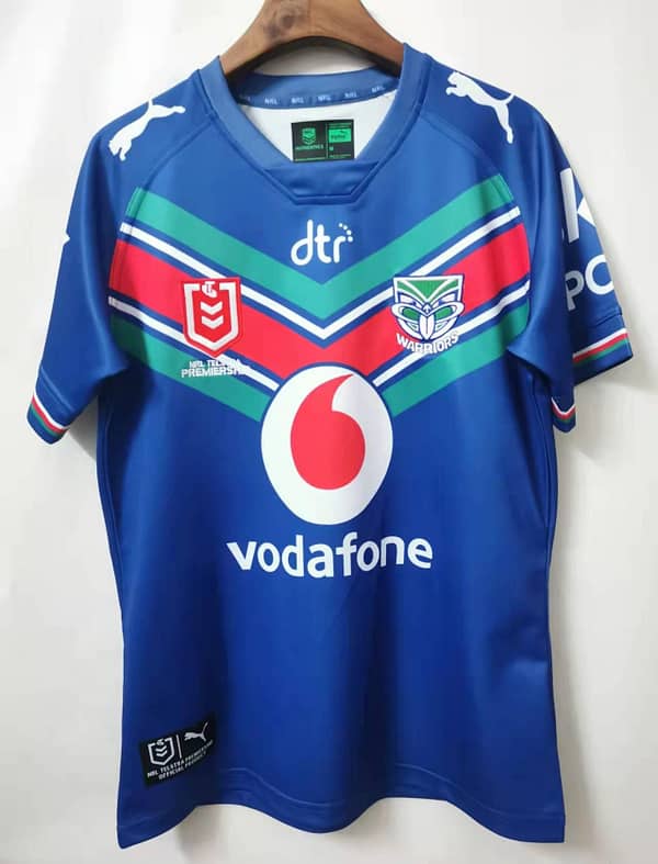 Warriors 2022 Men's Home Rugby Jersey - Image 3
