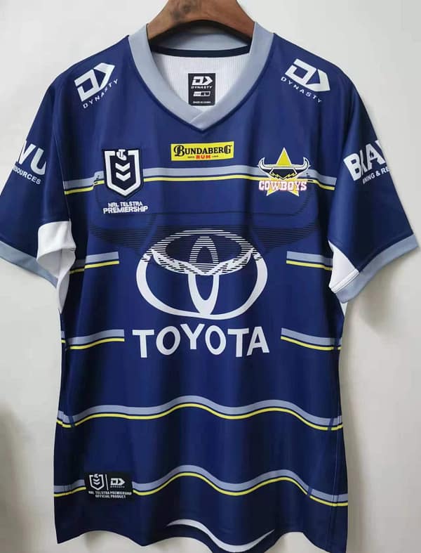 North Queensland Cowboys 2022 Men's Home Rugby Jersey - Image 3