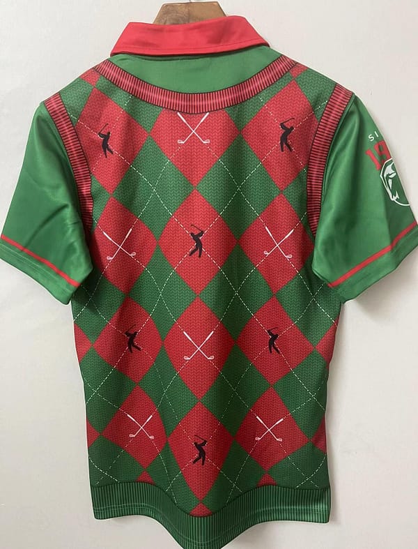 South Sydney Rabbitohs 2021 Men's Fairway Golf Polo Shirts - Image 4