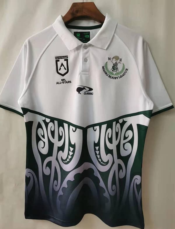 Maori All Stars 2022 Men's Performance Polo - Image 3