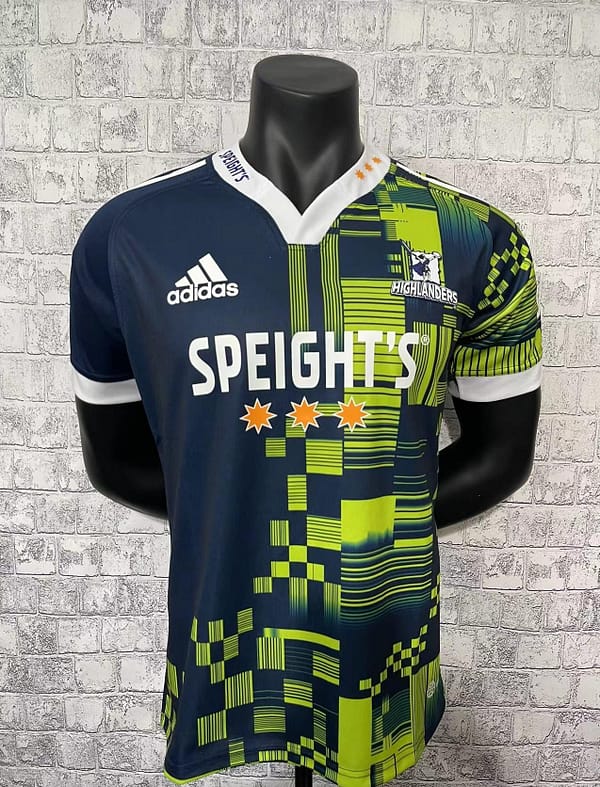 Highlanders 2022 Men's Super Rugby Training Jersey - Image 3