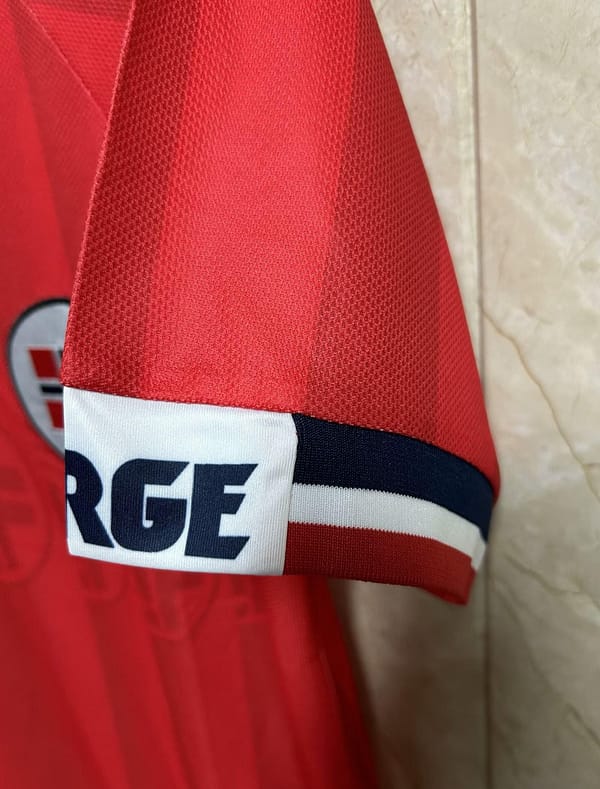 Retro 1998 Norway Home Jersey - Image 6