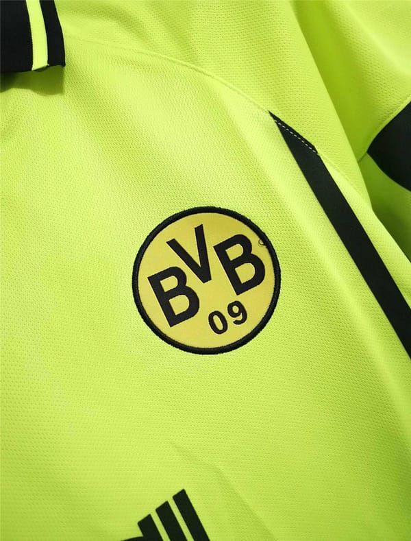 Retro 96/97 Borussia Dortmund Home Jersey - Image 7