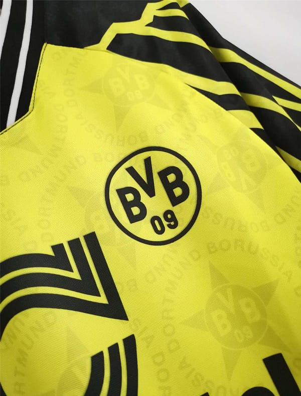 Retro 94/95 Borussia Dortmund Home Yellow Jersey - Image 7