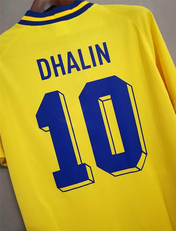 Retro 1994 Sweden Home Jersey - Image 2