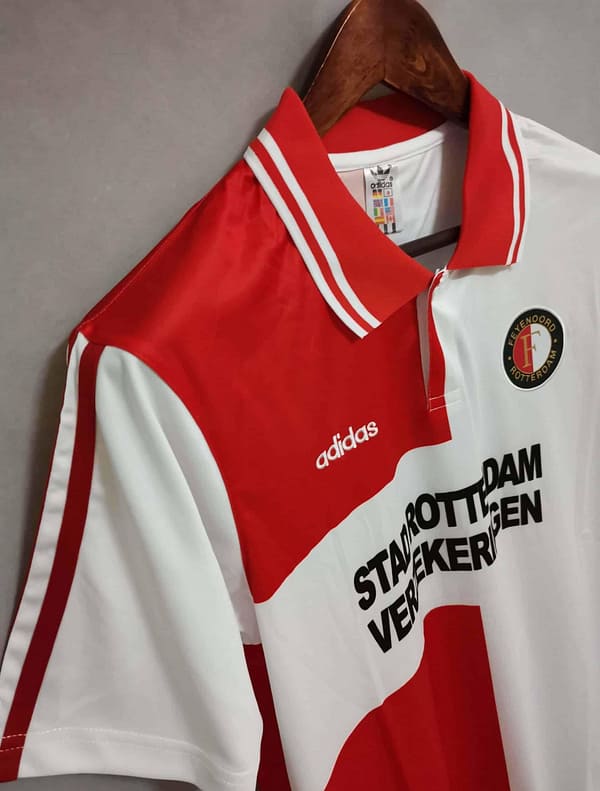 Retro 94/95 Feyenoord Home Jersey - Image 2