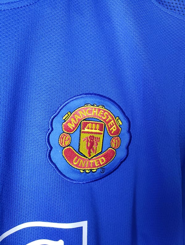 Retro 08/09 Manchester United Third short sleeve Soccer Jersey - Image 3