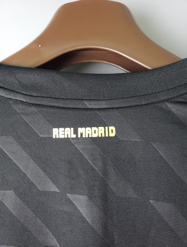 2012 Real Madrid black long sleeves Soccer Jersey - Image 3