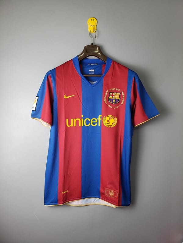 Retro 07/08 Barcelona home Soccer Jersey