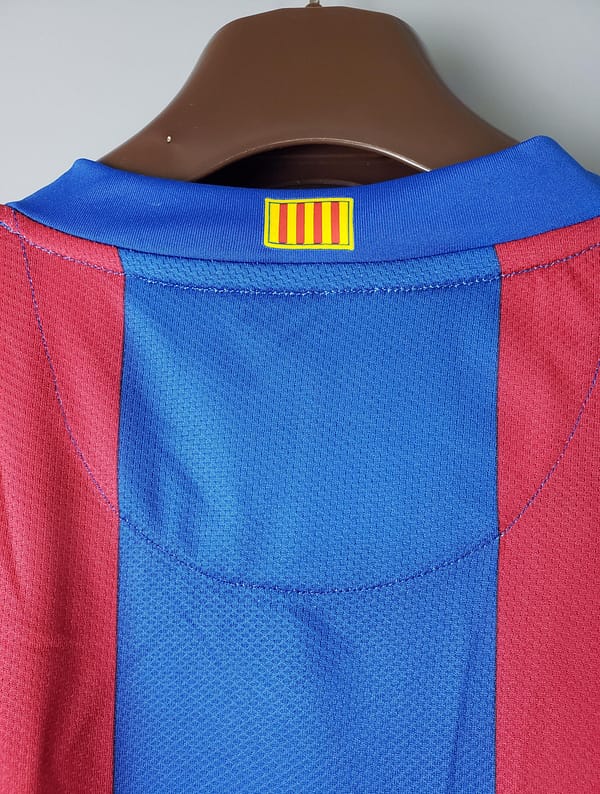 Retro 07/08 Barcelona home Soccer Jersey - Image 3