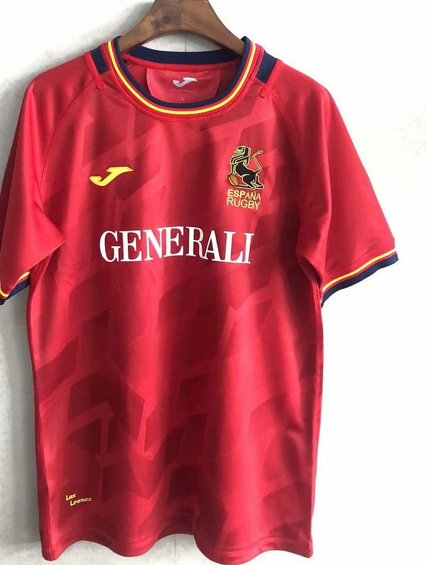 Spain 2021 Men's Home Rugby Jersey - Image 5