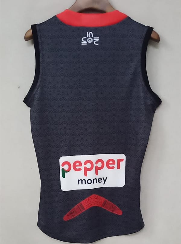 St Kilda Saints 2020 Men's Indigenous Football Guernsey - Image 4