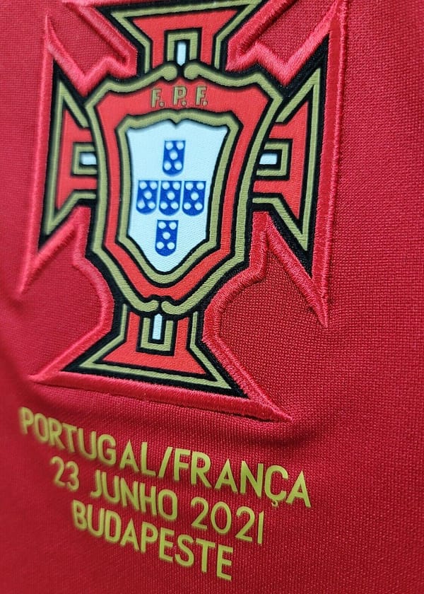 Retro 2020 Portugal Home Jersey - Image 8