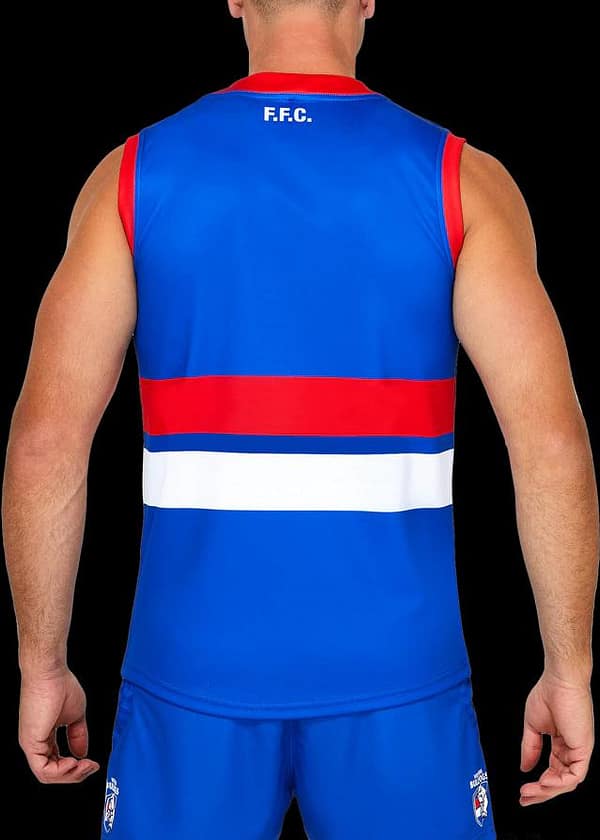 Western Bulldogs 2021 Mens Home Rugby Guernsey - Image 4