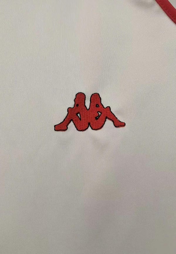 Retro 88/89 AC Miilan Away White Champion League Jersey - Image 4