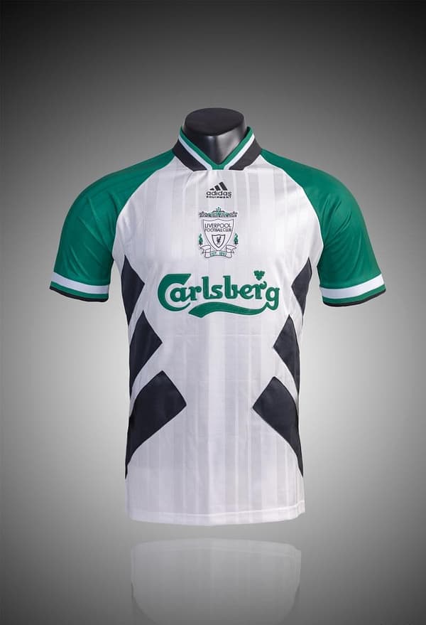 Retro 93/95 Liverpool Away Soccer Jersey