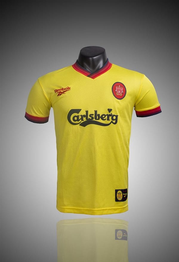 Retro 97/99 Liverpool Away Soccer Jersey