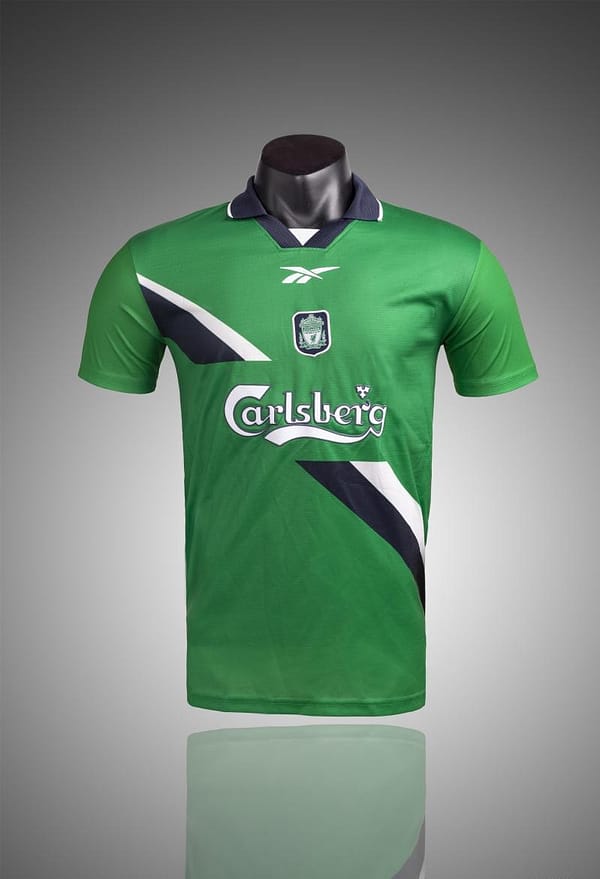 Retro 99/00 Liverpool Away Soccer Jersey